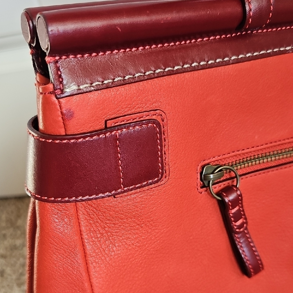 Coach Vintage Rare 2004 Soho Dowel Top Leather Satchel Limited Edition - Picture 15 of 15